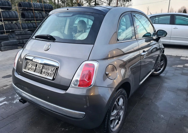 Fiat 500 cena 28999 przebieg: 167972, rok produkcji 2015 z Człopa małe 596